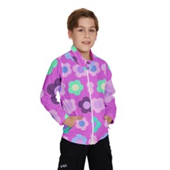 Floral Pattern Wind Breaker (kids)