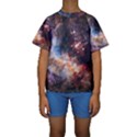 Celestial Fireworks Kids  Short Sleeve Swimwear View1