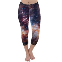 Celestial Fireworks Capri Winter Leggings 