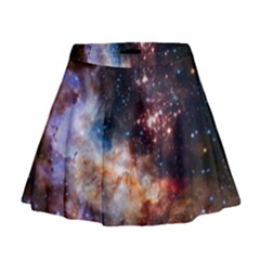 Celestial Fireworks Mini Flare Skirt by SpaceShop