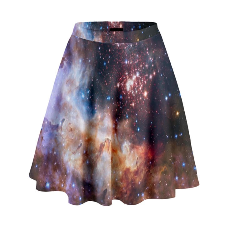 Celestial Fireworks High Waist Skirt