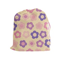 Floral Pattern Drawstring Pouches (extra Large)