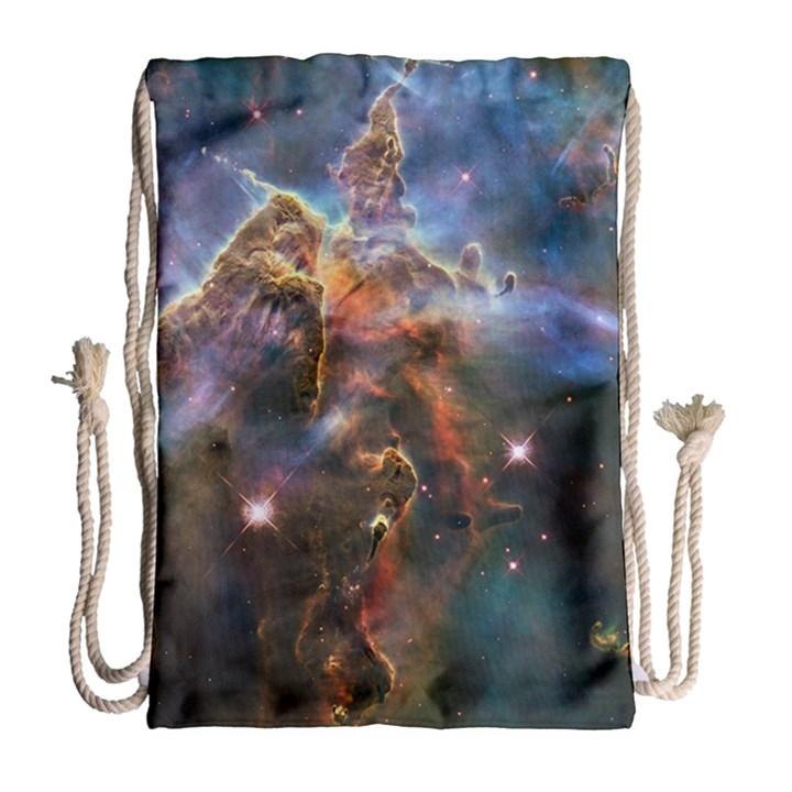 Pillar And Jets Drawstring Bag (Large)