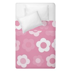 Floral Pattern Duvet Cover Double Side (single Size)