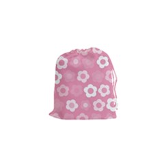 Floral Pattern Drawstring Pouches (xs) 