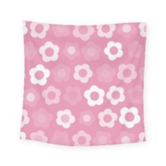 Floral Pattern Square Tapestry (small) by Valentinaart