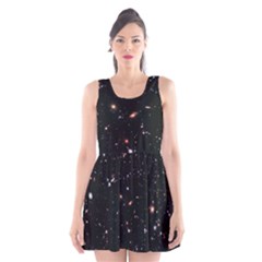 Extreme Deep Field Scoop Neck Skater Dress by SpaceShop