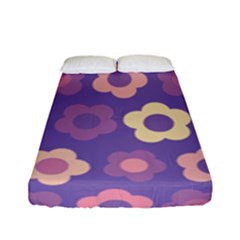 Floral Pattern Fitted Sheet (full/ Double Size)