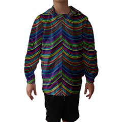 Pattern Hooded Wind Breaker (kids)