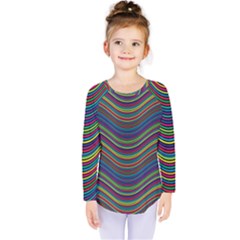 Pattern Kids  Long Sleeve Tee