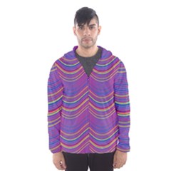 Pattern Hooded Wind Breaker (Men)