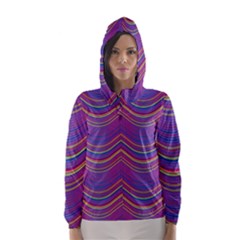 Pattern Hooded Wind Breaker (Women)