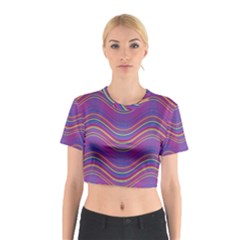 Pattern Cotton Crop Top