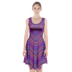 Pattern Racerback Midi Dress