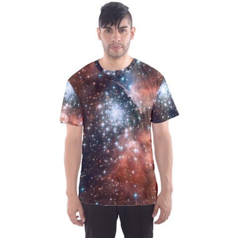 Star Cluster Men s Sport Mesh Tee by SpaceShop