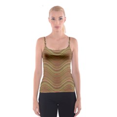 Pattern Spaghetti Strap Top