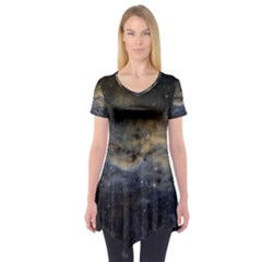 Propeller Nebula Short Sleeve Tunic  by SpaceShop