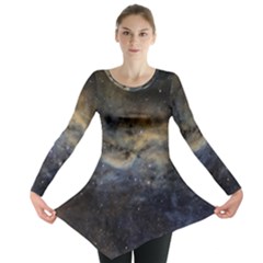 Propeller Nebula Long Sleeve Tunic  by SpaceShop