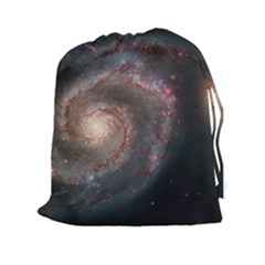 Whirlpool Galaxy And Companion Drawstring Pouches (xxl) by SpaceShop