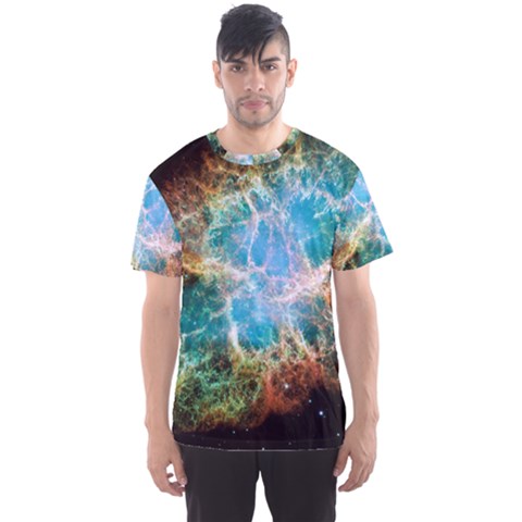 Crab Nebula Men s Sport Mesh Tee by SpaceShop