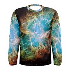 Crab Nebula Men s Long Sleeve Tee by SpaceShop