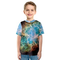 Crab Nebula Kids  Sport Mesh Tee