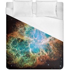 Crab Nebula Duvet Cover (california King Size) by SpaceShop