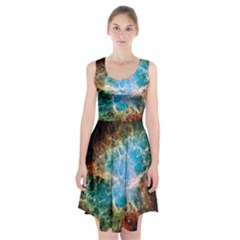 Crab Nebula Racerback Midi Dress by SpaceShop