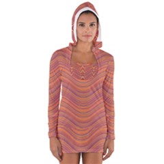 Pattern Women s Long Sleeve Hooded T-shirt