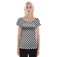 Pattern Women s Cap Sleeve Top