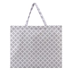 Pattern Zipper Large Tote Bag by Valentinaart