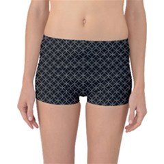 Pattern Boyleg Bikini Bottoms