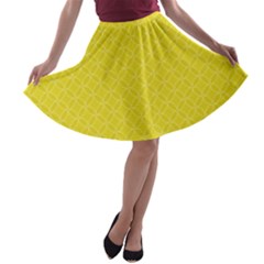 Pattern A-line Skater Skirt by Valentinaart