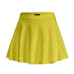 Pattern Mini Flare Skirt