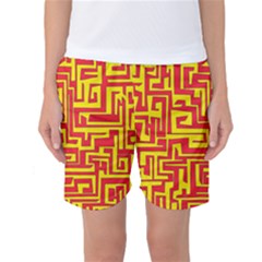 Pattern Women s Basketball Shorts by Valentinaart