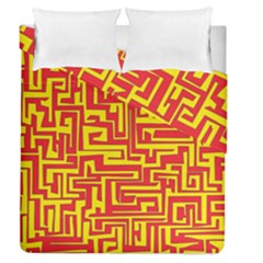 Pattern Duvet Cover Double Side (queen Size)