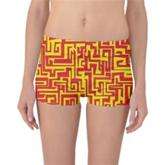 Pattern Reversible Bikini Bottoms