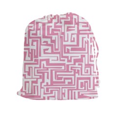 Pink Pattern Drawstring Pouches (xxl)