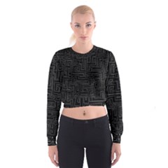 Pattern Women s Cropped Sweatshirt