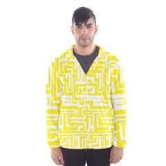 Pattern Hooded Wind Breaker (men)