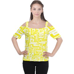 Pattern Women s Cutout Shoulder Tee