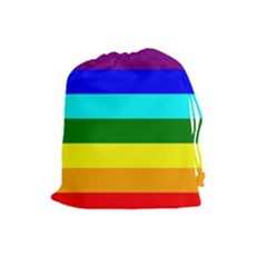 Rainbow Drawstring Pouches (large) 