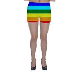 Rainbow Skinny Shorts by Valentinaart