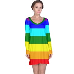 Rainbow Long Sleeve Nightdress