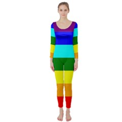 Rainbow Long Sleeve Catsuit