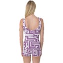 Pattern One Piece Boyleg Swimsuit View2