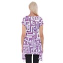 Pattern Short Sleeve Side Drop Tunic View2