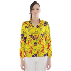 Floral Pattern Wind Breaker (women)