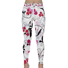 Floral Pattern Classic Yoga Leggings