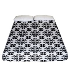 Pattern Fitted Sheet (queen Size)